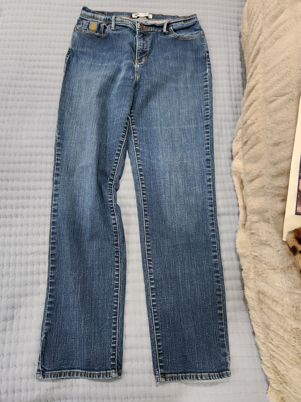 Levi's Women's Blue Straight-Leg Jeans